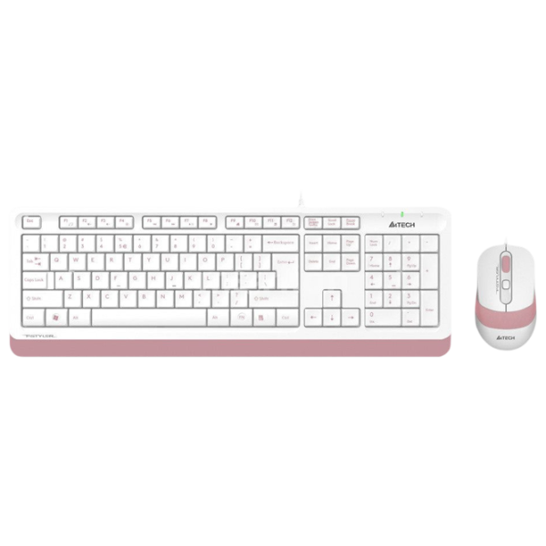 Клавиатура A4Tech F1010 Проводная/ Розовый photo 1