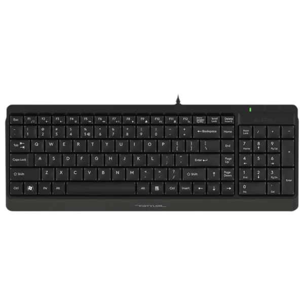 Tastatură A4Tech FK15 Cu fir/ Black photo 1