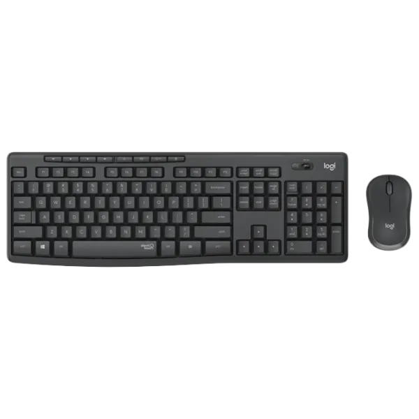 Клавиатура Logitech MK295 Беспроводные/ Черный photo 1