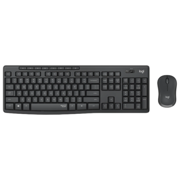 Клавиатура Logitech MK295 Беспроводные/ Черный photo 1
