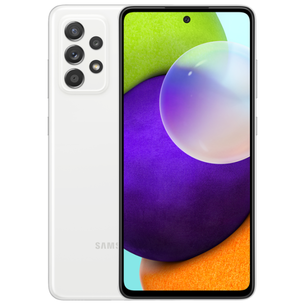 Samsung Galaxy A52 8 ГБ/ 256 ГБ/ Dual SIM/ Белый Светлый photo 1 Samsung Galaxy A52 8 ГБ/ 256 ГБ/ Dual SIM/ Белый Светлый photo 1