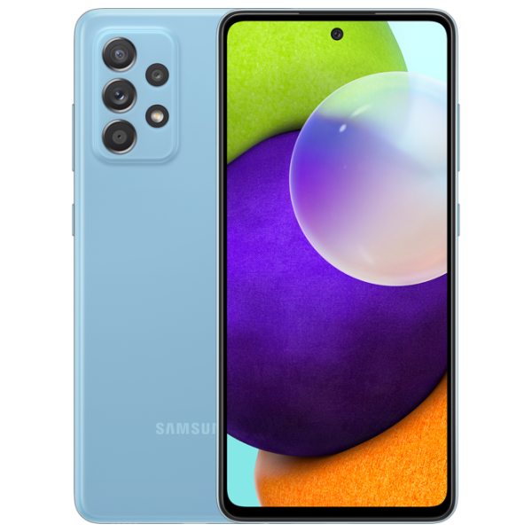 Samsung Galaxy A52 4 GB/ 128 GB/ Dual SIM/ Blue Light photo 1 Samsung Galaxy A52 4 GB/ 128 GB/ Dual SIM/ Blue Light photo 1