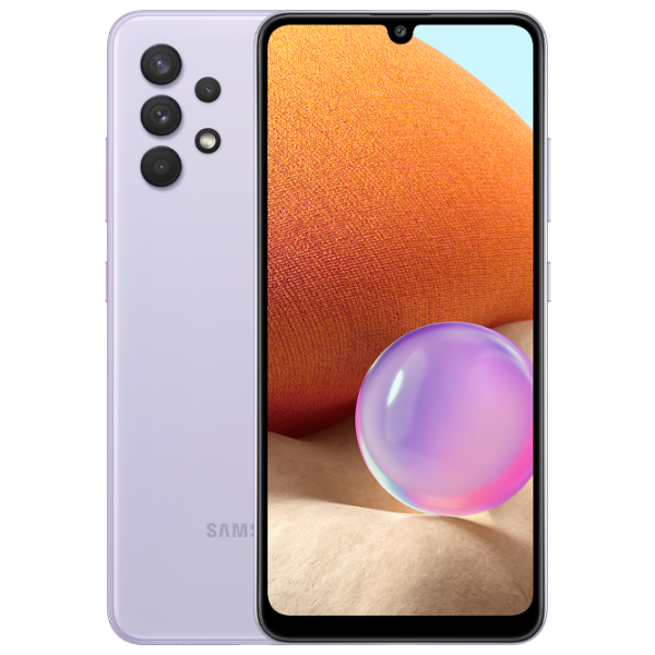 Samsung Galaxy A32 4 ГБ/ 64 ГБ/ Dual SIM/ Фиолетовый Потрясающий photo 1 Samsung Galaxy A32 4 ГБ/ 64 ГБ/ Dual SIM/ Фиолетовый Потрясающий photo 1