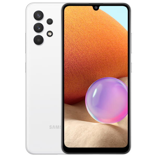 Samsung Galaxy A32 4 GB/ 64 GB/ Dual SIM/ White Awesome photo 1 Samsung Galaxy A32 4 GB/ 64 GB/ Dual SIM/ White Awesome photo 1