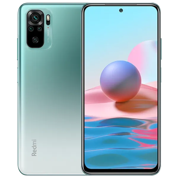 Xiaomi Redmi Note 10 4 GB/ 64 GB/ Dual SIM/ Green Lake photo 1 Xiaomi Redmi Note 10 4 GB/ 64 GB/ Dual SIM/ Green Lake photo 1
