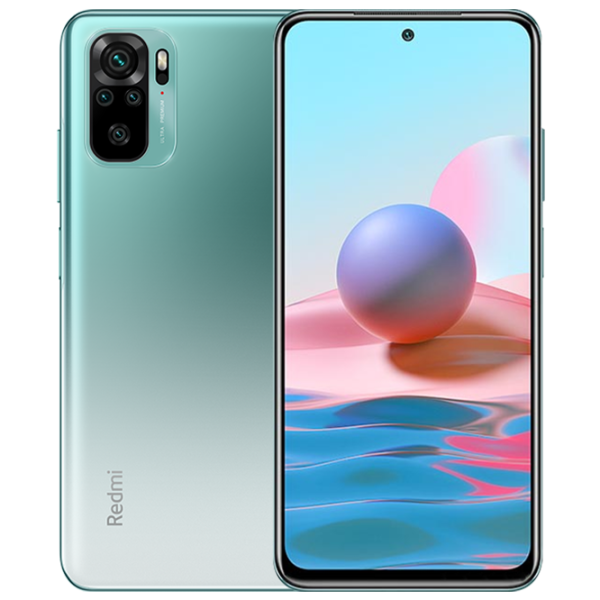 Xiaomi Redmi Note 10 4 GB/ 64 GB/ Dual SIM/ Green Lake photo 1 Xiaomi Redmi Note 10 4 GB/ 64 GB/ Dual SIM/ Green Lake photo 1