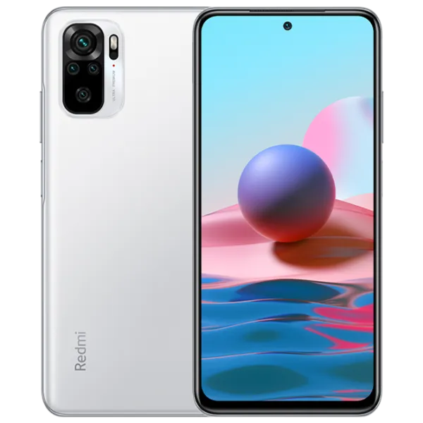 Xiaomi Redmi Note 10 4 GB/ 128 GB/ Dual SIM/ White Pebble photo 1 Xiaomi Redmi Note 10 4 GB/ 128 GB/ Dual SIM/ White Pebble photo 1