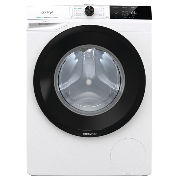 Mașină de spălat Gorenje WEI 84 SDS 8 kg / 1400 rpm / White photo 1 Mașină de spălat Gorenje WEI 84 SDS 8 kg / 1400 rpm / White photo 1