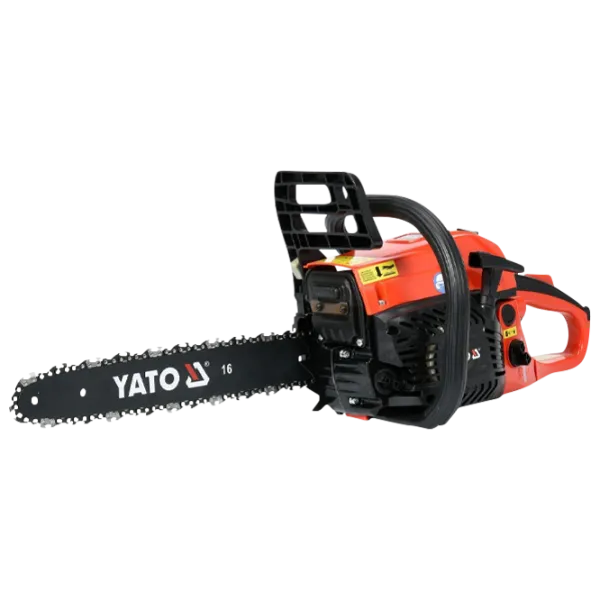 Цепная пила Yato YT-84901 бензиновая/ Оранжевый photo 1
