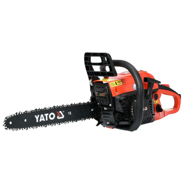 Цепная пила Yato YT-84901 бензиновая/ Оранжевый photo 1