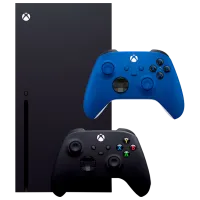 Microsoft Xbox Series X + Extra Controller Blue 1 TB / Black