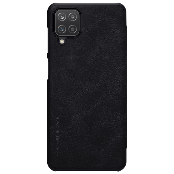 Husă pentru smartphone Samsung Galaxy A12 Nillkin/ Flip Cover/ Piele/ Black photo 1