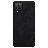Husă pentru smartphone Samsung Galaxy A12 Nillkin/ Flip Cover/ Piele/ Black