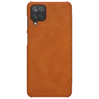 Чехол для смартфона Samsung Galaxy A12 Nillkin/ Flip Cover/ Кожа/ Коричневый