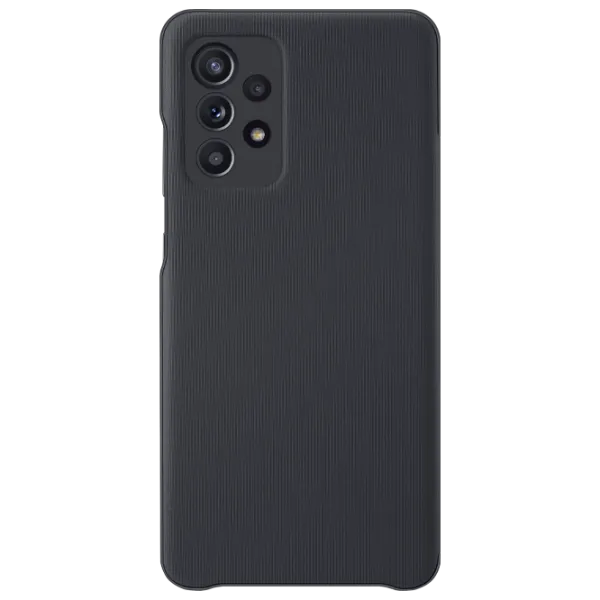 Чехол для смартфона Samsung Galaxy A52 Samsung/ Flip Cover View/ Poliuretan/ Policarbonat/ Черный photo 1