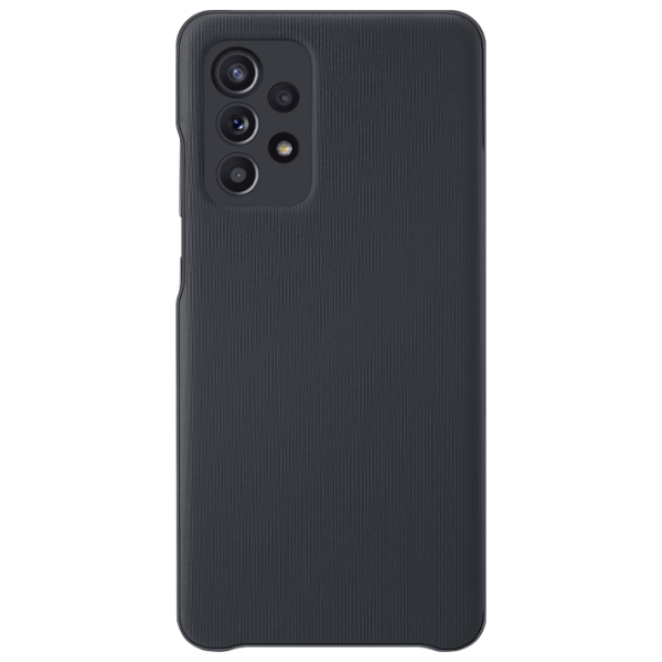 Чехол для смартфона Samsung Galaxy A52 Samsung/ Flip Cover View/ Poliuretan/ Policarbonat/ Черный photo 1