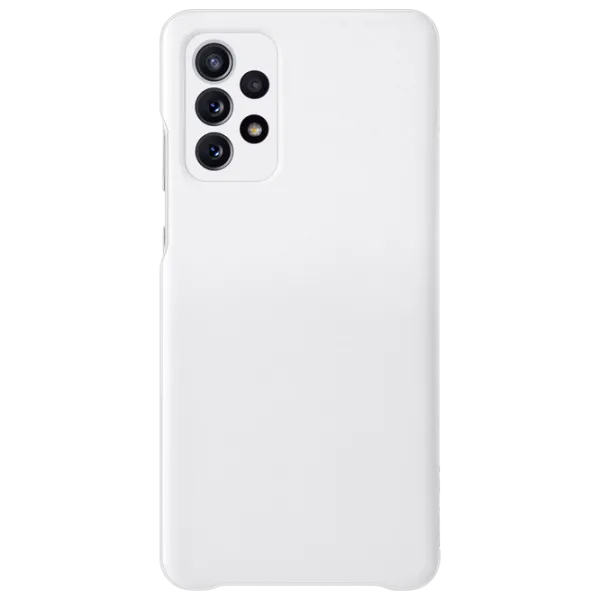 Чехол для смартфона Samsung Galaxy A72 Samsung/ Flip Cover View/ Поликарбонат/ Белый photo 1