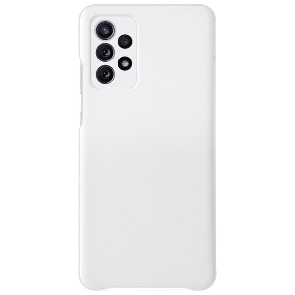 Чехол для смартфона Samsung Galaxy A72 Samsung/ Flip Cover View/ Поликарбонат/ Белый photo 1