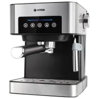 Cafetieră Vitek VT-1508 Manual (cu cupă)/ 1.6 l/ Inox