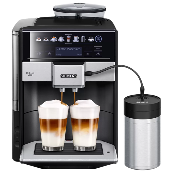 Aparat de cafea Siemens TE658209RW Espresso / 1.7 l / Black photo 1