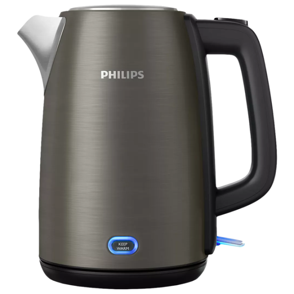 Ceainic electric Philips HD9355/90 1.7l / Ascuns / Titanium photo 1