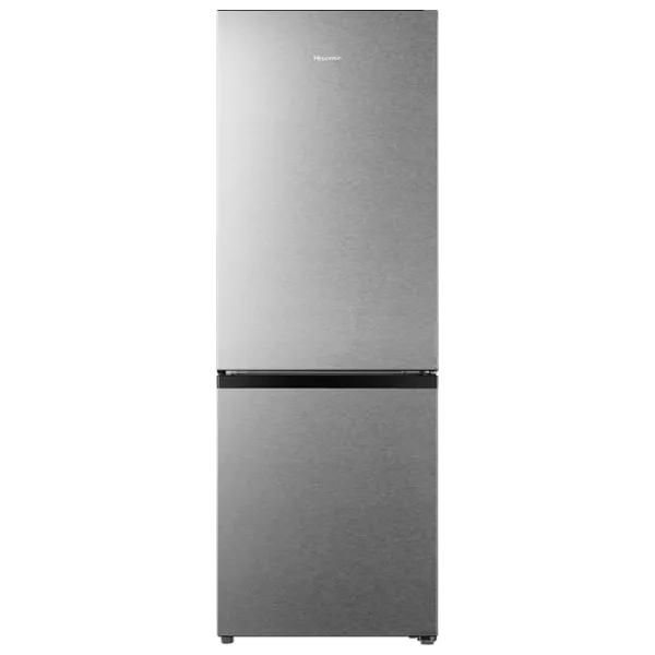 Frigider Hisense RB224D4BDF cu congelator jos 165 l / 143 cm / Inox photo 1