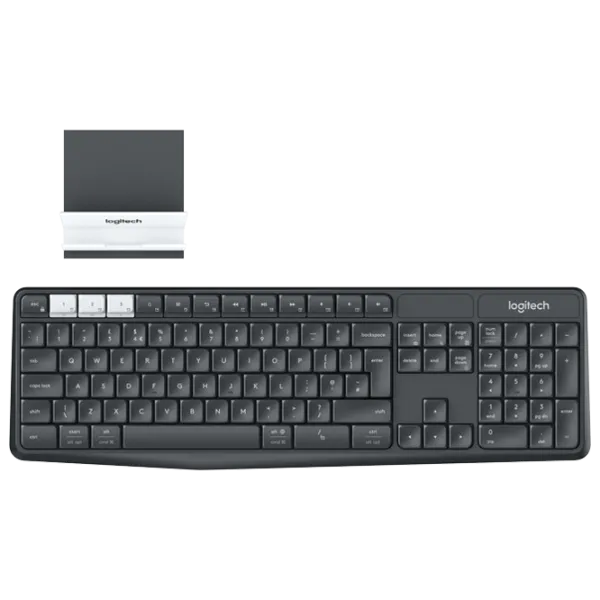 Tastatură Logitech K375s Fără fir/ Graphite photo 1