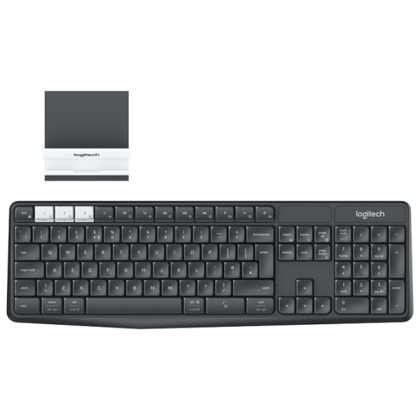 Tastatură Logitech K375s Fără fir/ Graphite photo 1