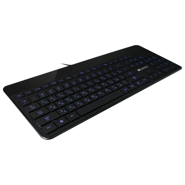 Клавиатура Canyon HKB5 Проводная/ Черный photo 1 Клавиатура Canyon HKB5 Проводная/ Черный photo 1