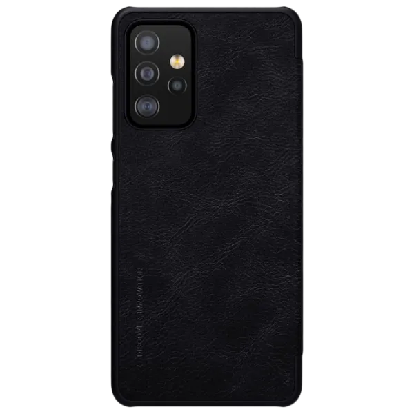 Husă pentru smartphone Samsung Galaxy A52 Nillkin/ Flip Cover/ Piele/ Black photo 1