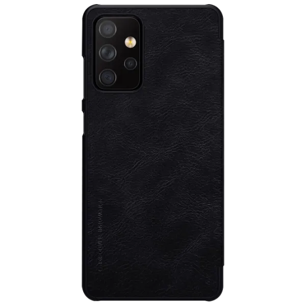 Husă pentru smartphone Samsung Galaxy A72 Nillkin/ Flip Cover/ Piele/ Black photo 1 Husă pentru smartphone Samsung Galaxy A72 Nillkin/ Flip Cover/ Piele/ Black photo 1