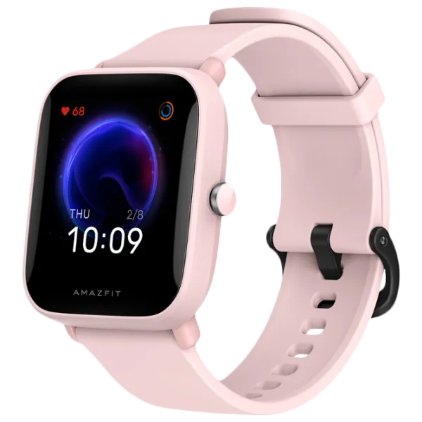 Ceas inteligent Amazfit Bip U PRO 1.43"/ Pink photo 1