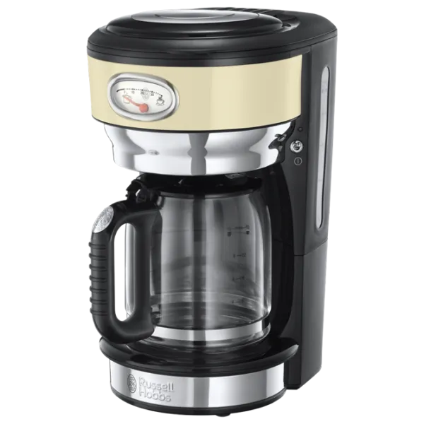 Кофеварка Russell Hobbs 21702-56 Капельная/ 1.25 л/ Кремовый photo 1