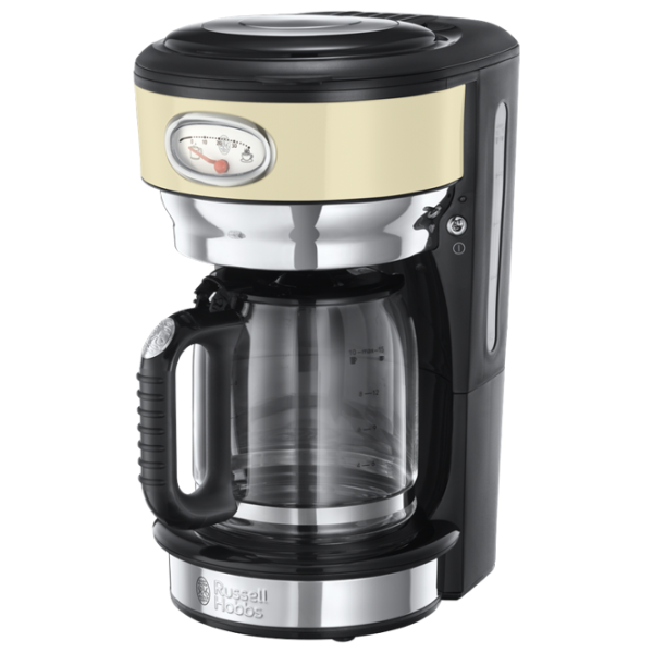 Кофеварка Russell Hobbs 21702-56 Капельная/ 1.25 л/ Кремовый photo 1