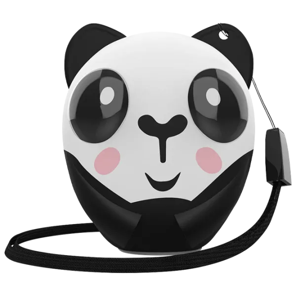 Boxă portabilă Hiper Zoo Music Panda 3 W/ White/ Black photo 1