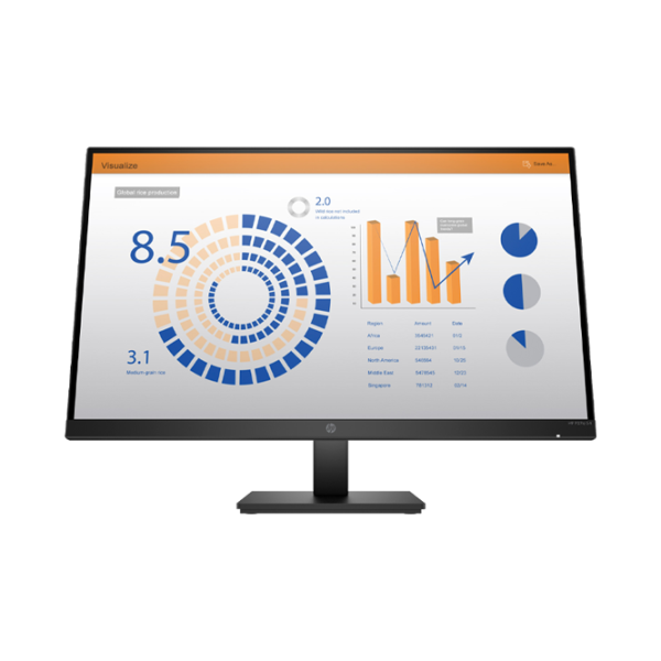 Monitor HP P27q G4 27" 2K  / 5 ms / Black photo 1