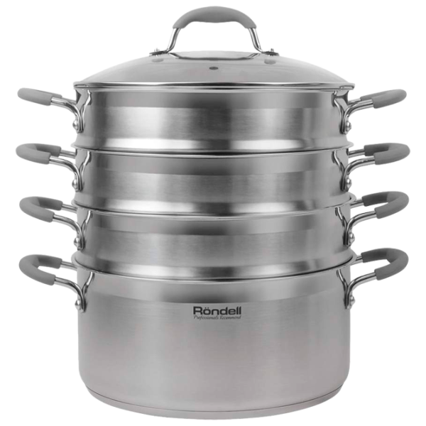 Aparat de gătit cu aburi Rondell RDS-1103 Silver photo 1
