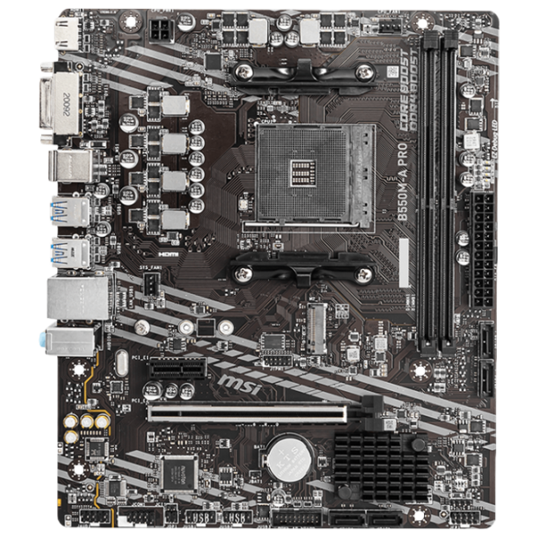 Материнская плата MSI B550M-A PRO mATX/ AMD B550 photo 1