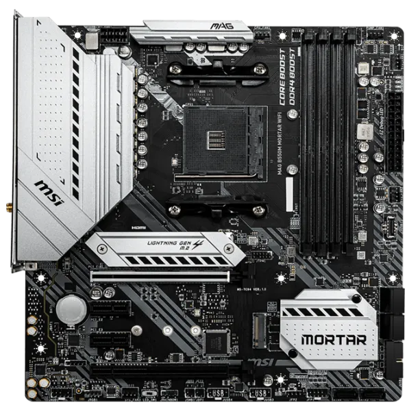 Материнская плата MSI MAG B550M MORTAR WIFI mATX/ AMD B550 photo 1