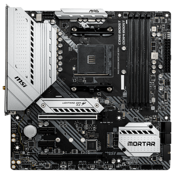 Материнская плата MSI MAG B550M MORTAR WIFI mATX/ AMD B550 photo 1