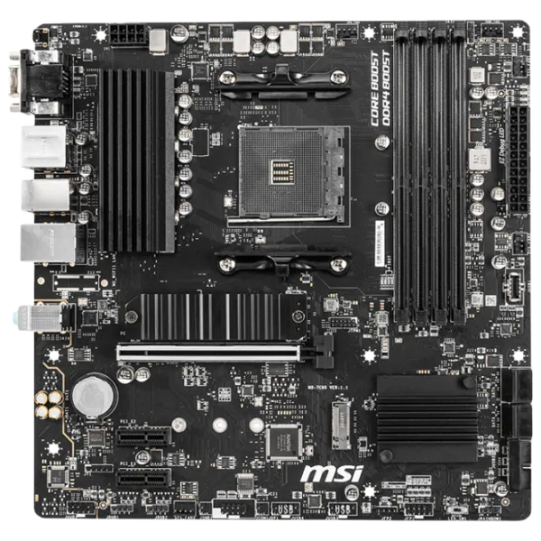 Материнская плата MSI B550M PRO-VDH mATX/ AMD B550 photo 1 Материнская плата MSI B550M PRO-VDH mATX/ AMD B550 photo 1