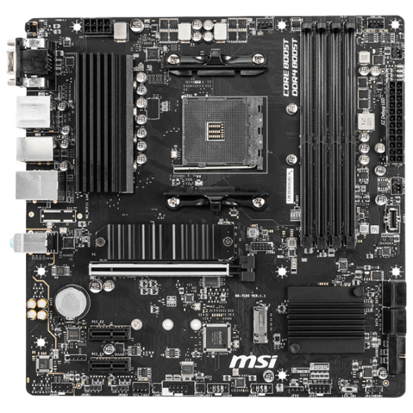 Материнская плата MSI B550M PRO-VDH mATX/ AMD B550 photo 1 Материнская плата MSI B550M PRO-VDH mATX/ AMD B550 photo 1