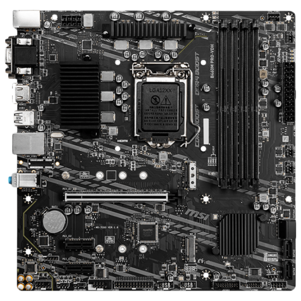 Placă de bază MSI B460M PRO-VDH mATX/ intel B460M photo 1