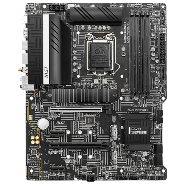 Placă de bază MSI Z590 PRO WIFI ATX/ Intel Z590 photo 1