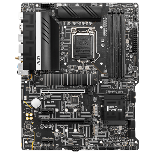 Placă de bază MSI Z590 PRO WIFI ATX/ Intel Z590 photo 1