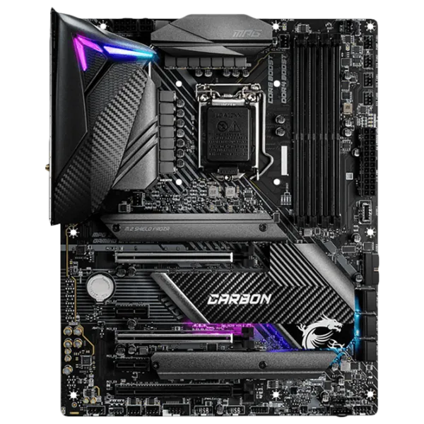 Placă de bază MSI MPG Z490 GAMING CARBON WIFI ATX/ Intel Z490 photo 1
