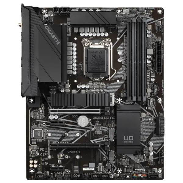 Placă de bază Gigabyte Z590 UD AC 1.1 ATX/ Intel Z590 photo 1