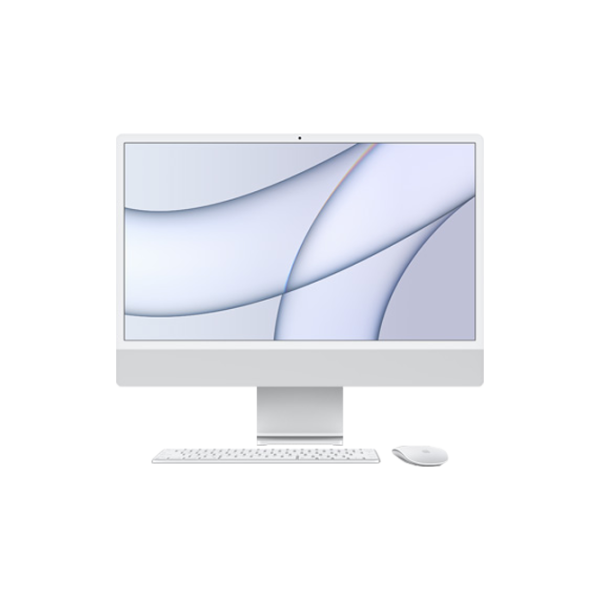 All-in-One PC Apple iMac 24" 4.5K M1/ 24.0/ 8 GB/ 256 GB/ Silver photo 1