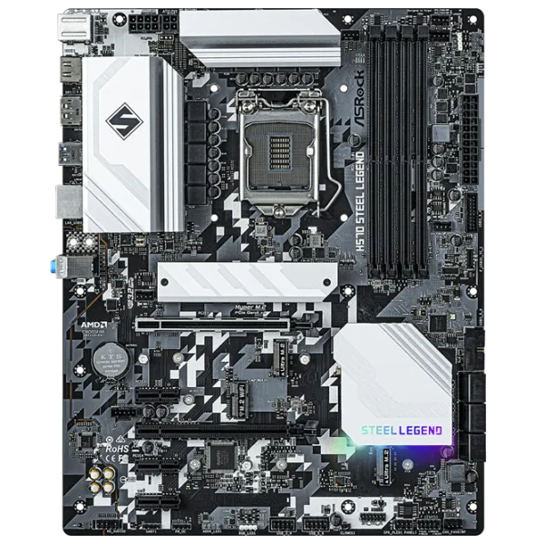 Материнская плата ASRock H570 STEEL LEGEND ATX/ Intel H570 photo 1