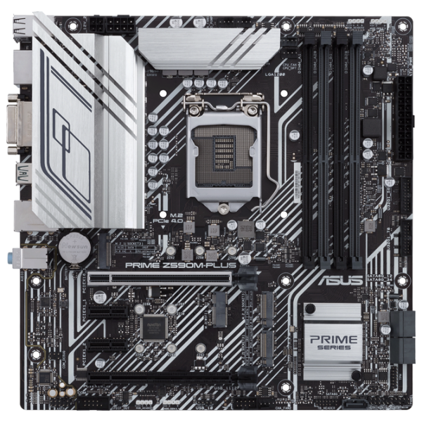 Материнская плата Asus PRIME Z590M-PLUS mATX/ Intel Z590 photo 1 Материнская плата Asus PRIME Z590M-PLUS mATX/ Intel Z590 photo 1